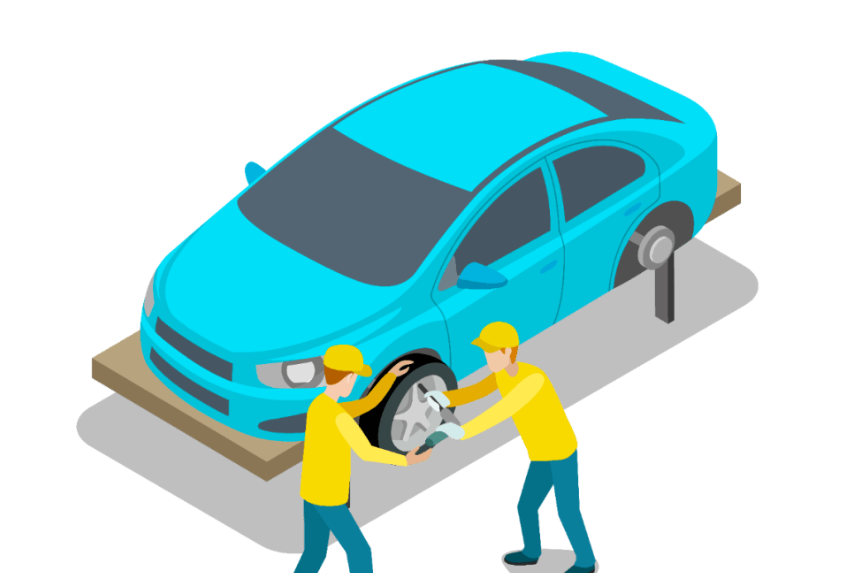 Why not let the owner drive the vehicle through the motor vehicle inspection line?